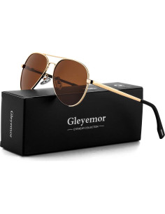 Gafas de Sol Aviador Gleyemor 52mm Polarizadas Unisex 2