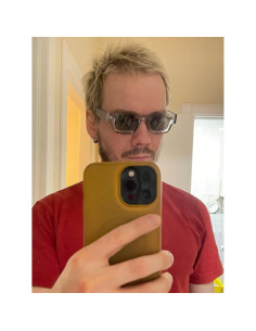 Gafas de sol polarizadas AIEYEZO retro unisex 44mm UV400 2