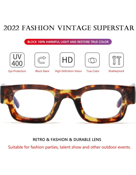 Gafas de Sol Polarizadas AIEYEZO Rectangulares 44mm UV400