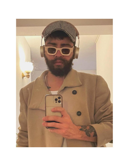 Gafas de sol polarizadas AIEYEZO retro unisex 44mm UV400