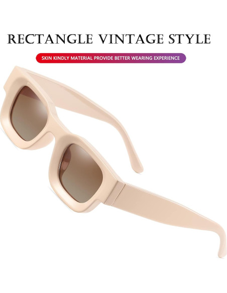 Gafas de sol polarizadas AIEYEZO retro unisex 44mm UV400