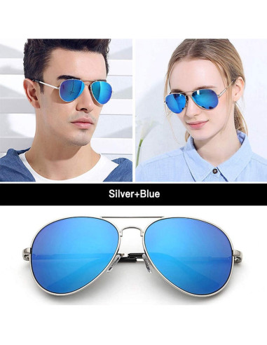 Gafas de sol AIEYEZO aviador polarizadas UV400 unisex