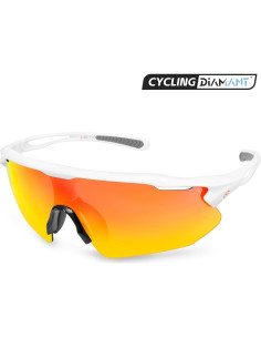 Gafas de Ciclismo Nordik AKSEL - UV400 y Lentes Rojas 2
