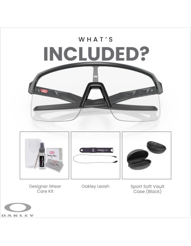 Gafas de sol Oakley Sutro Lite Carbono Mate + Accesorios