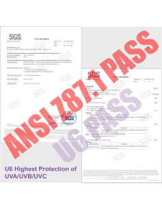 Gafas de Seguridad HUNTERSKY ANSI Z87 Antivaho UV400 2