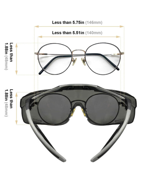 Gafas de Seguridad HUNTERSKY ANSI Z87 Anti Fog UV400