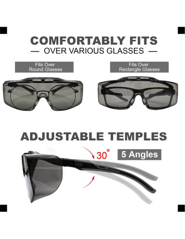 Gafas de Seguridad HUNTERSKY ANSI Z87 Anti Fog UV400