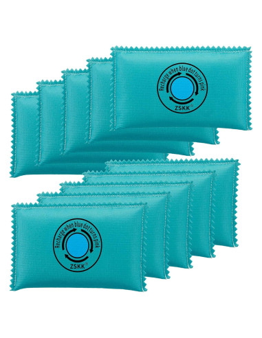 Paquete de 10 Gel de Sílice Deshidratante ZSKK 100g - Absorbe Humedad