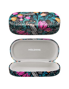 Molshine Funda Dura para Gafas de Sol Grande Tulip