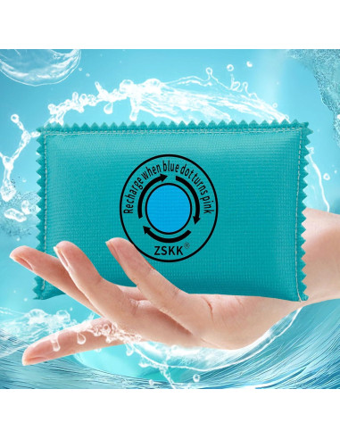 Paquete de 10 Gel de Sílice Deshidratante ZSKK 100g - Absorbe Humedad