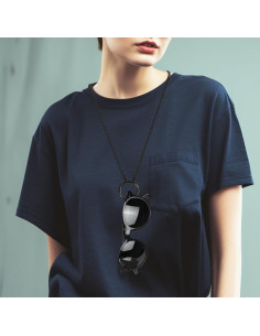 Cadena Antipérdida Guran de Acero Inoxidable 70cm 2