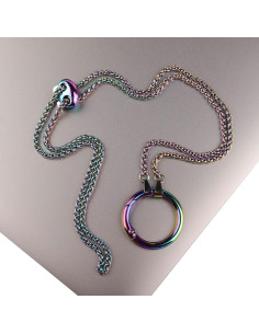 Cadena Antipérdida Guran de Acero Inoxidable 70cm 2