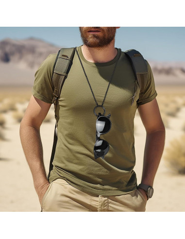 Cadena Antipérdida Guran de Acero Inoxidable 70cm