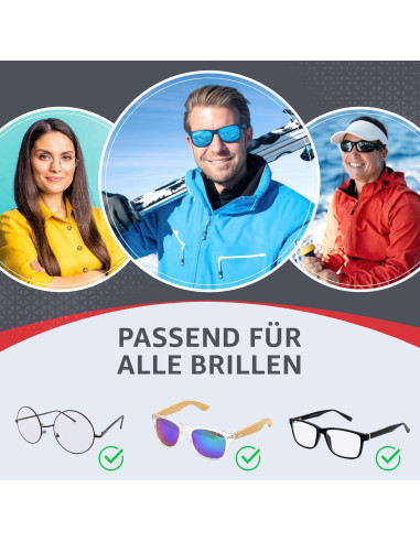 Correa de Gafas SIGONNA Ajustable 33 cm Antideslizante 2 Pcs