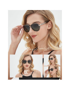 Gafas de sol BIRCEN para mujeres UV400 - Marco acetato 2