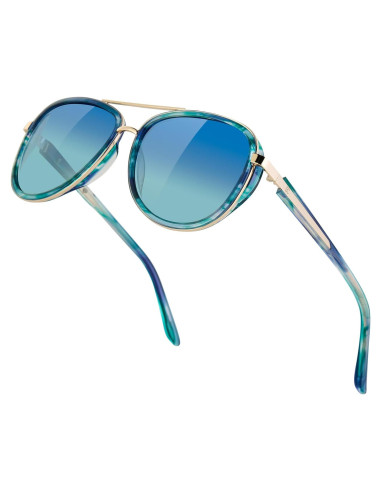 Gafas de sol BIRCEN para mujeres UV400 - Marco acetato
