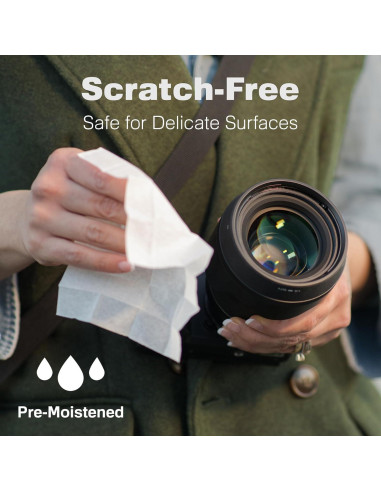 Toallitas Antivaho Raxwell 100 Unidades para Gafas