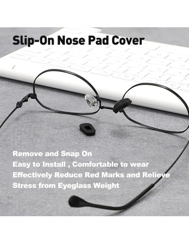 Almohadillas de Silicona Gdnmpat para Gafas - 10 Pares M