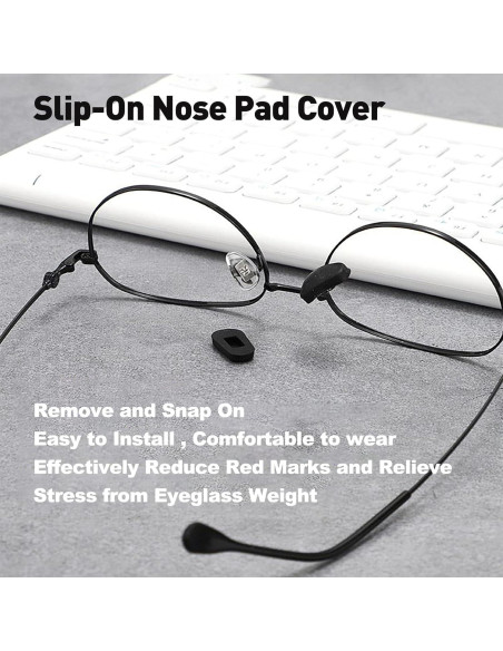 Almohadillas de Silicona Gdnmpat para Gafas - 10 Pares M