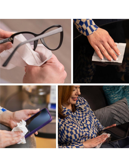 Toallitas Antivaho Raxwell 100 Unidades para Gafas