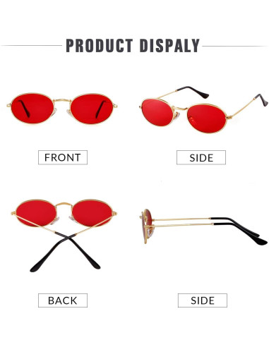 Gafas de Sol Ovaladas GIFIORE Vintage Retro UV400
