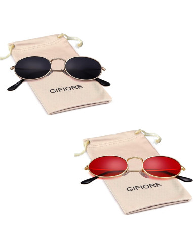 Gafas de Sol Ovaladas GIFIORE Vintage Retro UV400