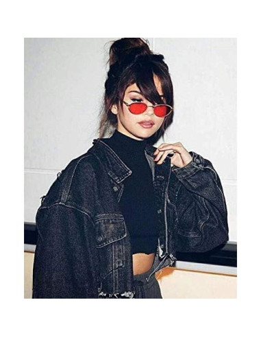 Gafas de Sol Ovaladas Retro GIFIORE con Lentes Espejados