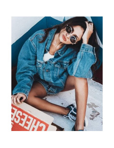 Gafas de Sol Ovaladas GIFIORE Retro UV400 para Todos 2