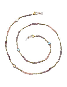 Cadena de Gafas Chic con Perlas de Cristal 72 cm