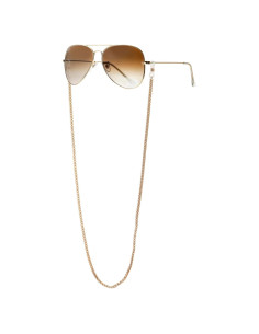 Correa para Gafas Ettika Dorada 78.74 cm Joyería Mujer