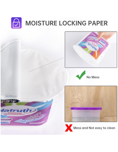 NATRUTH Absorbentes de Humedad 12.5 oz Aroma Lavanda 6-Pack NATRUTH Absorbentes de Humedad 12.5 oz Aroma Lavanda 6-Pack