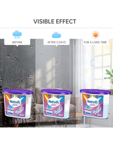 NATRUTH Absorbentes de Humedad 12.5 oz Aroma Lavanda 6-Pack