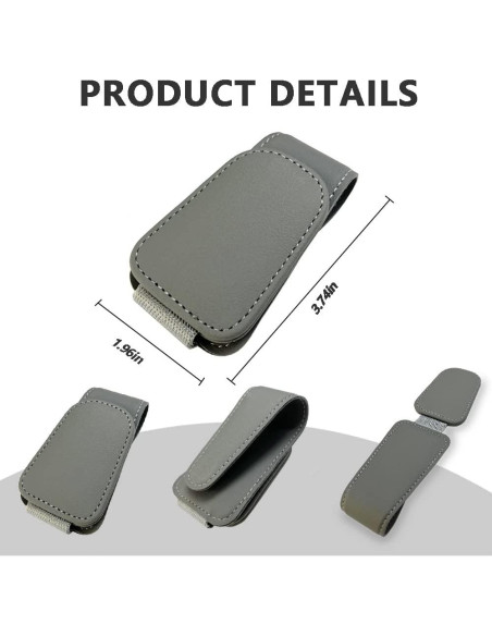 Soporte de Gafas de Sol CMWWYFC Holder-b Magnético Gris Soporte de Gafas de Sol CMWWYFC Holder-b Magnético Gris