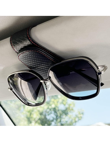 Soporte para Gafas de Sol CMWWYFC Holder-B Cuero Magnético