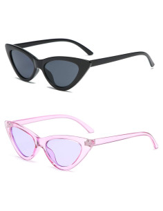 Gafas de sol retro de ojo de gato para mujeres - UV400