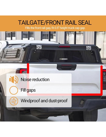 Burlete de goma EPDM autoadhesivo PACIXU 6.1m negro