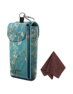 Funda Doble para Gafas Fintie con Gancho y Paños de Limpieza
