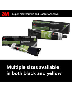 Adhesivo para Juntas y Sellos 3M Negro Super 148 ml 2