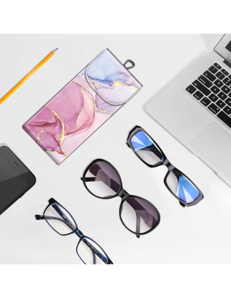 Funda Doble para Gafas Fintie con Gancho y Paños de Limpieza