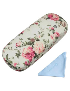 Funda Dura para Gafas PERFECTSIGHT Floral, Ligera y Resistente