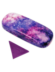 Funda Dura para Gafas PERFECTSIGHT Nube Estrellada Púrpura
