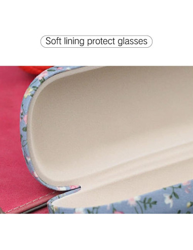 Funda Dura para Gafas PERFECTSIGHT Floral 16x6x3.5cm