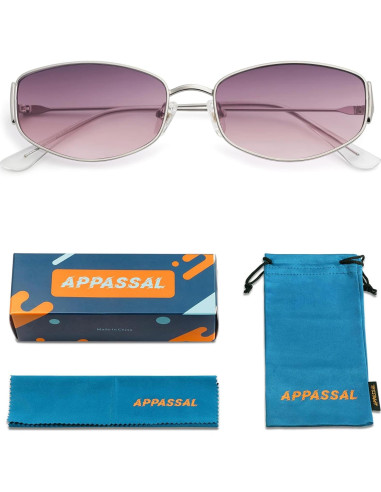 Gafas de Sol Ovaladas Retro Metalicas AP3625 UV400