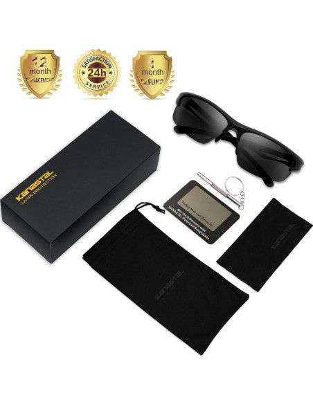 Gafas de sol KANASTAL polarizadas UV400 para deportes