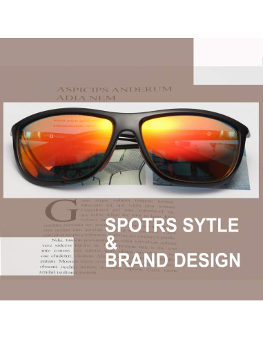 Gafas de sol KANASTAL polarizadas UV400 para deportes