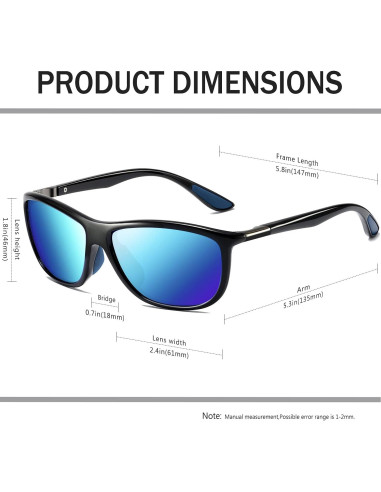 Gafas de sol KANASTAL Sport UV400 polarizadas unisex