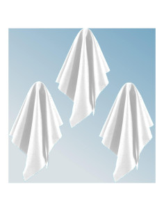 Paquete de 3 Paños Microfibra 30x30cm para Pantallas y Lentes