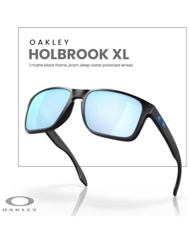 Gafas de sol Oakley Holbrook XL para hombres + Kit de cuidado