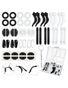 Konohan 50 Pcs Accesorios para Gafas Multicolor