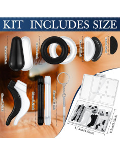 Konohan 50 Pcs Accesorios para Gafas Multicolor 2